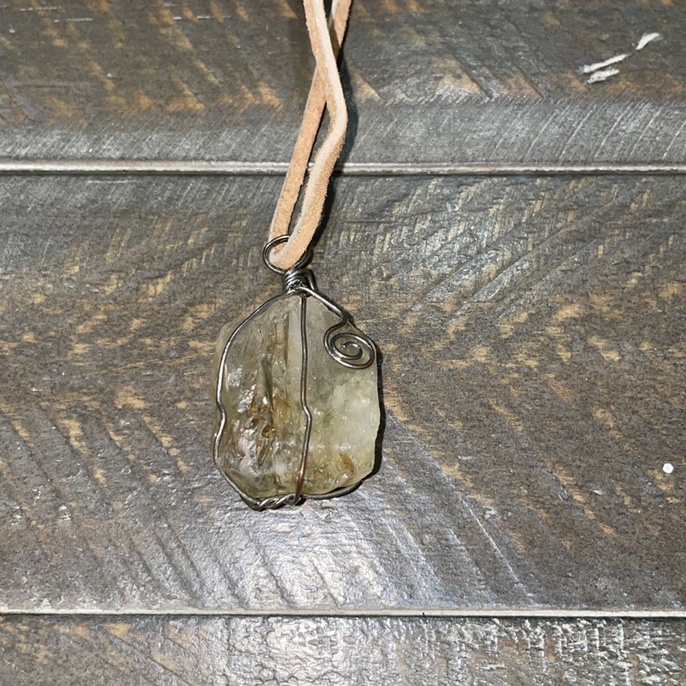 Wire Wrapped Citrine